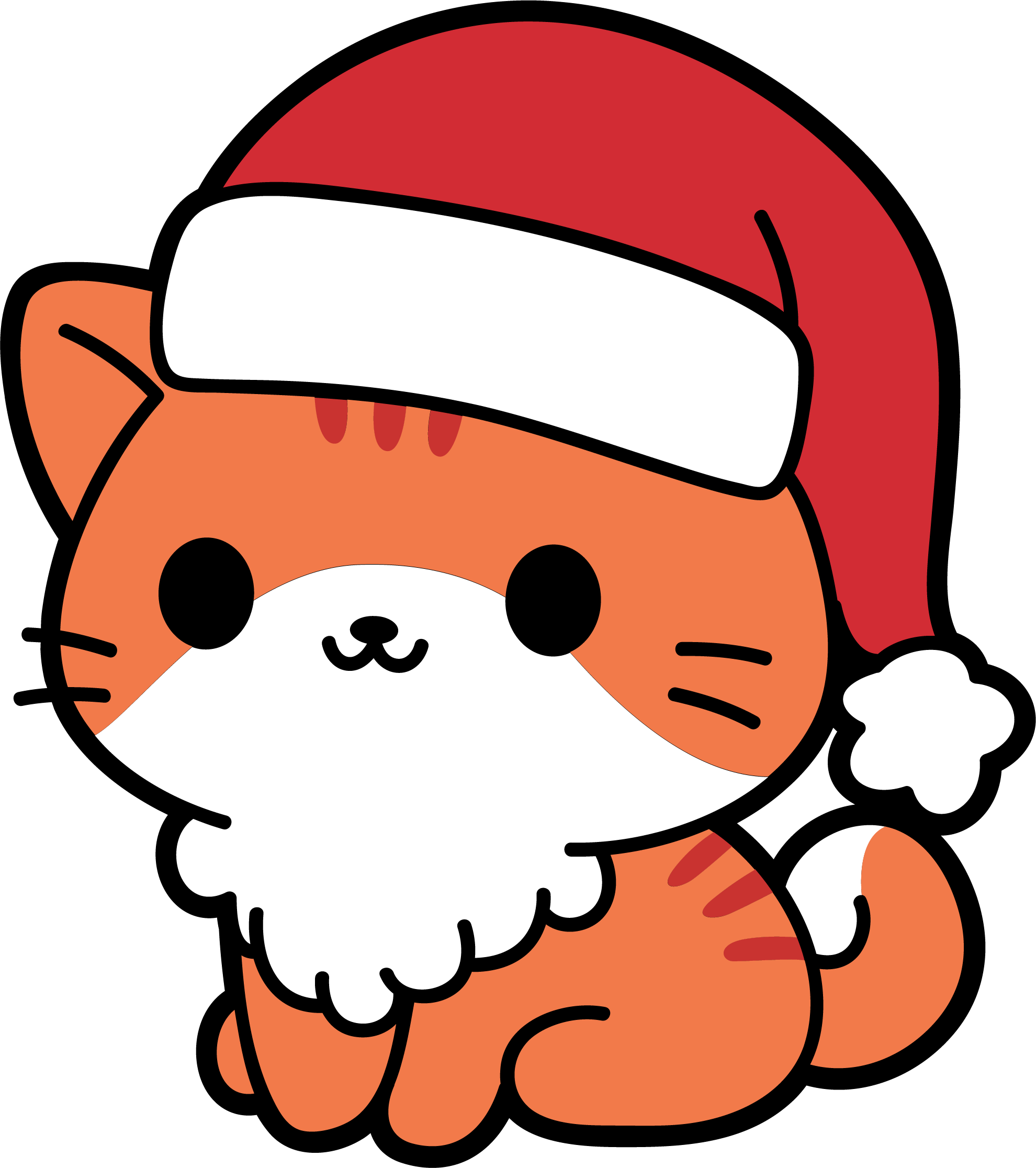 cute christmas kitten|D-1228358