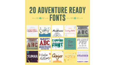 20 Adventure-Ready Fonts