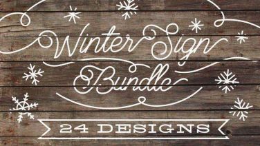 Winter Sign Bundle