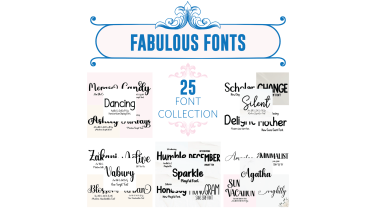 25 Fabulous Fonts
