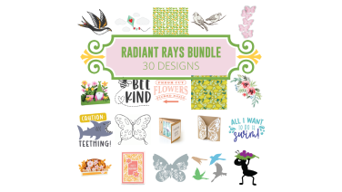 Radiant Rays Design Bundle (30 designs)