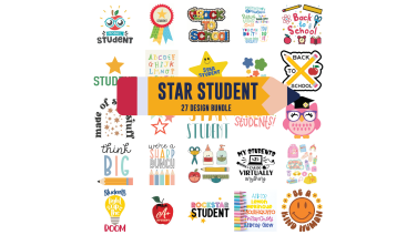 Star Student 27 design Bundle