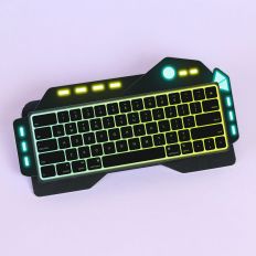 Yellow Gaming Keyboard Box