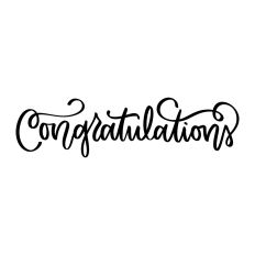 Congratulations