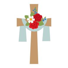 Floral Cross