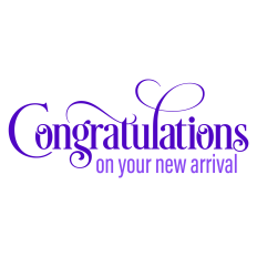 Congratulations on Your New Arrival Sentiment
