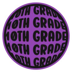Tenth Grade Layered Monogram