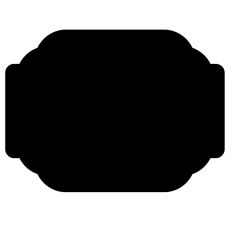 Blank Label Frame