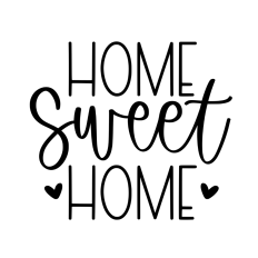 Home sweet home
