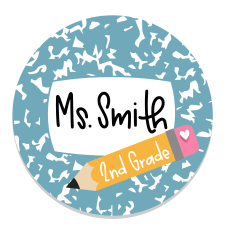 Customized Teacher's Name