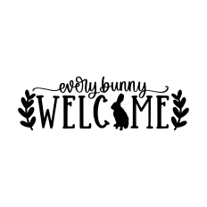 every bunny welcome easter quote