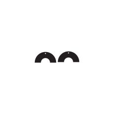 Half Circle Earrings