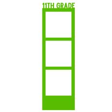 Eleventh Grade Photostrip Frame