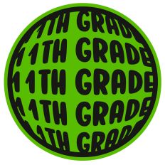 Eleventh Grade Layered Monogram