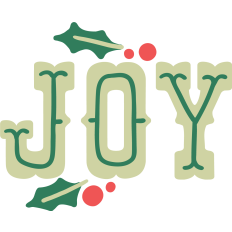 Joy Christmas Words