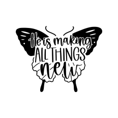 He is making all things new