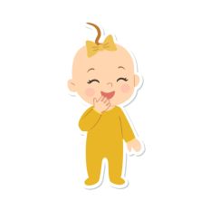 Baby in a jumpsuit