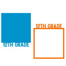 Twelfth Grade Background and Frame