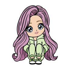 Girl in style (in color)