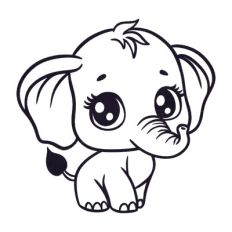 Baby elephant
