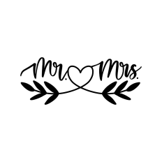 Mr and Mrs heart