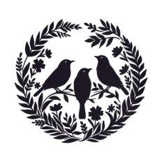 Birds in the branches