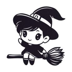 Cute little witch