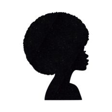 Afro woman
