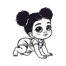 African baby girl