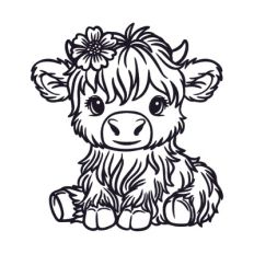 Cute bull