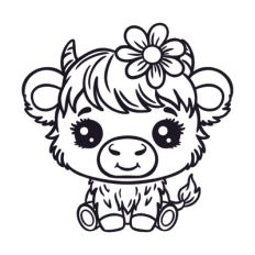 Cute bull