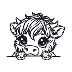 Cute bull