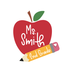 Customized Teacher's Name
