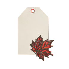 Fall Leaf Layered Tag