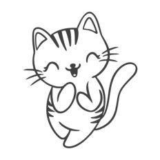 Dancing cat