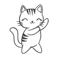 Dancing cat