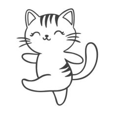 Dancing cat