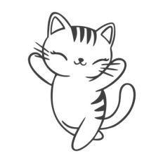 Dancing cat
