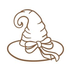 Hat with a bow