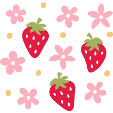 Strawberry Flowers