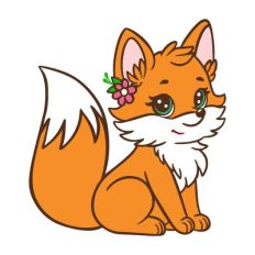 Cute little fox