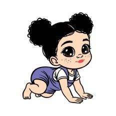 African baby girl