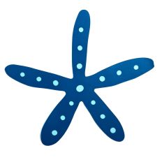 Starfish Underwater Ocean Creature SVG Regular Cut File Beach Crafts