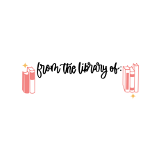 from the library of customizable bookmark