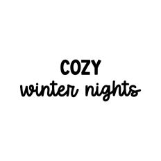Cozy Winter Nights