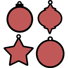 Christmas Ornament Shapes