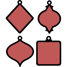 Christmas Ornament Shapes