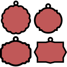 Christmas Ornament Shapes