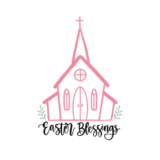 easter blessings with church