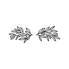 leafy branches greenery divider